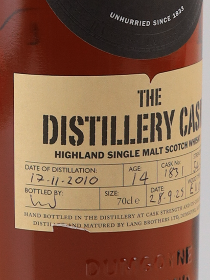Glengoyne 14 year old hand filled 54.2% (defective label)