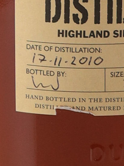 Glengoyne 14 year old hand filled 54.2% (defective label)