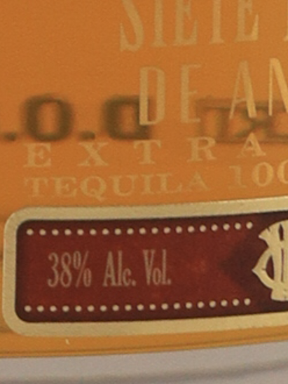 Siete Reguas Extra Anejo 5 years (no box)
