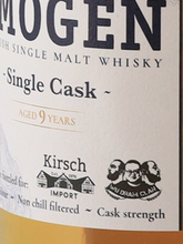 Load image into Gallery viewer, Smogen Single Cask 9 Years 2014 for WDC 59.6% 500ml