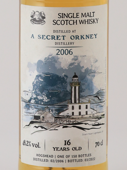 WDC Secret Orkney 16 Years 2006 48.2%