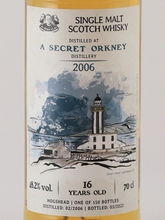 Load image into Gallery viewer, WDC Secret Orkney 16 Years 2006 48.2%