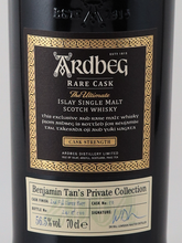 Load image into Gallery viewer, Ardbeg Rare Cask #50 1998/2020 for Benjamin Tan 56.5%
