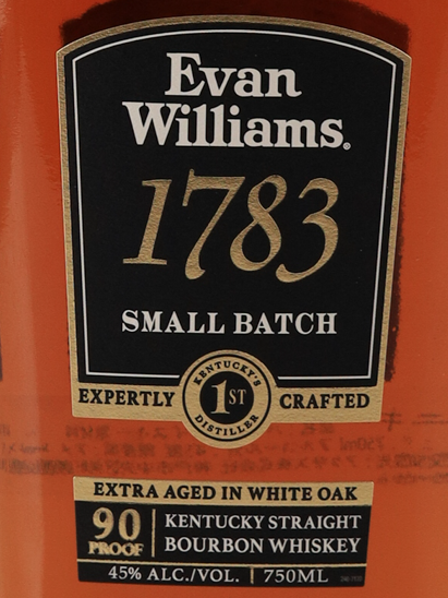 Evan Williams 1783 45%