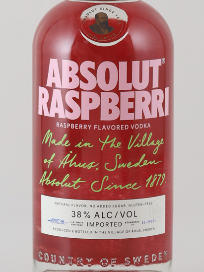 Absolut Raspberry 38% 750ml