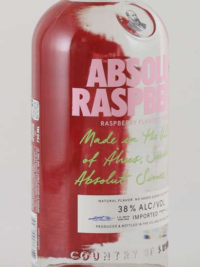 Absolut Raspberry 38% 750ml