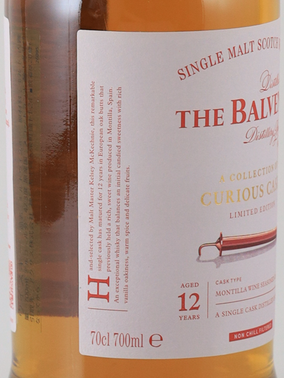 Balvenie 12 Year Old Montilla Cask