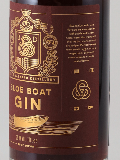 BOAT YARD SLOE BOAT GIN