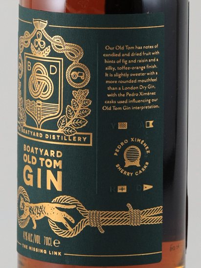boatyard old tom gin