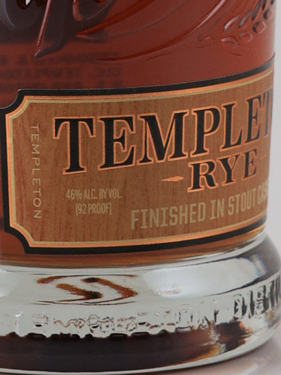 Templeton Rye 6 Year Stout Cask Finish (Poor Cap)