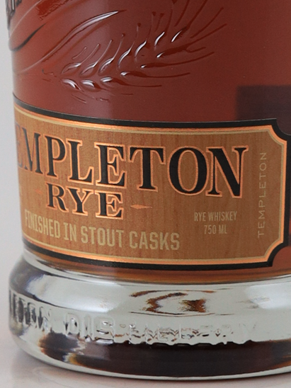 Templeton Rye 6 Year Stout Cask Finish (Poor Cap)