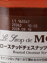 Load image into Gallery viewer, Monin Roasted Chestnut Syrup 700ml