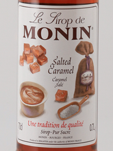 Load image into Gallery viewer, Monin Salted Caramel Syrup 700ml