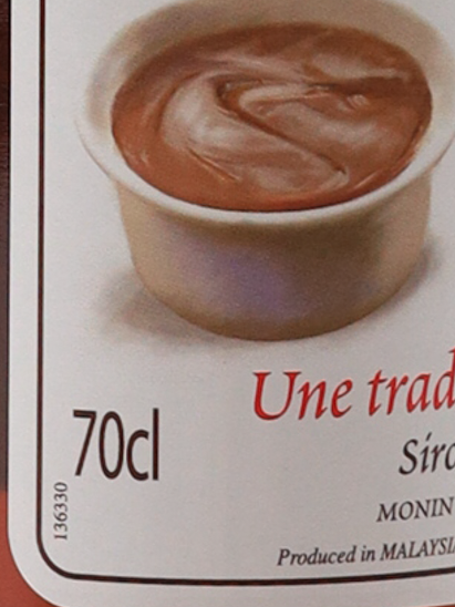Monin Salted Caramel Syrup 700ml