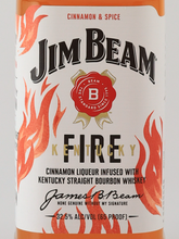 Load image into Gallery viewer, Jim Beam Kentucky Fire 1L