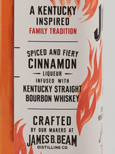 Load image into Gallery viewer, Jim Beam Kentucky Fire 1L