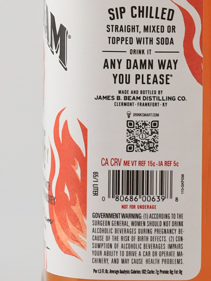 Jim Beam Kentucky Fire 1L