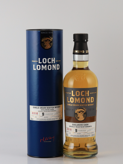 Loch Lomond Single Grain 9 Years Old 2016 for SHINANOYA 56.1%