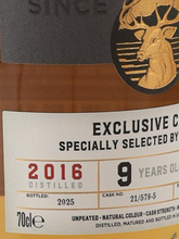 Load image into Gallery viewer, Loch Lomond Single Grain 9 Years Old 2016 for SHINANOYA 56.1%