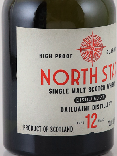 North Star High Proof Guarantee Dailuaine 12 Years 2013 58.3%