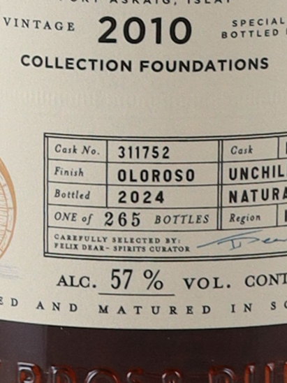 BB&R Caol ila 14 Year 2010 for LMDW 57%