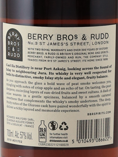 BB&R Caol ila 14 Year 2010 for LMDW 57%