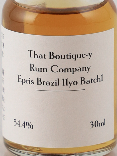 Boutique-y Rum Company Epris Brazil Rum 11 Year Batch 1 54.4% 30ml