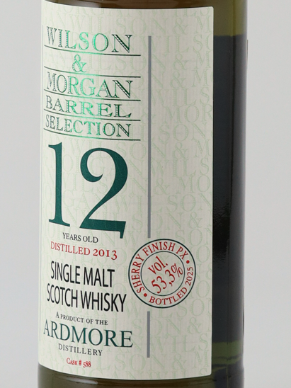 Wilson & Morgan Ardmore 12 Years 2013 53.3%