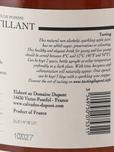 Load image into Gallery viewer, DuPont Sparkling Apple Juice 2024