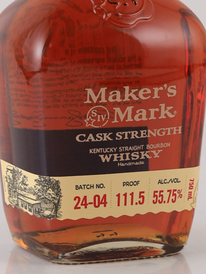 Maker's Mark Cask Strength Batch 24-04 55.75%