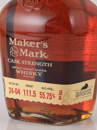 Maker's Mark Cask Strength Batch 24-04 55.75%
