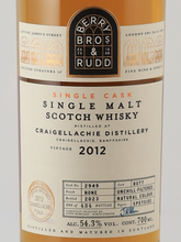 Load image into Gallery viewer, BB&amp;R Craigellachie 11 years 2012 54.3% [Parallel Import]