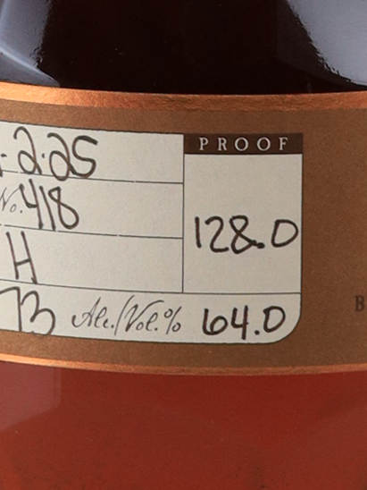 Blanton's Straight from the Barrel 64%