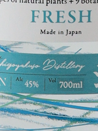 The Herbalist YASO Gin Fresh