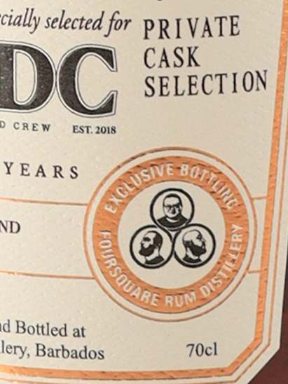 Foursquare Barbados Rum 14 Year Old for WDC 58%