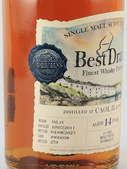 Best drum Caol ila 14 years 2011 58.7%