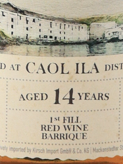 Best drum Caol ila 14 years 2011 58.7%