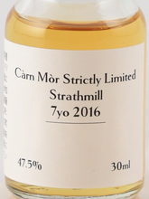 Load image into Gallery viewer, Carn Mor Strictly Limited Strathmill 7 Years 2016 47.5% 30ml