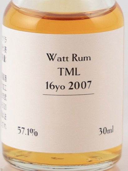 Watt TML 16 Years 2007 57.1% 30ml