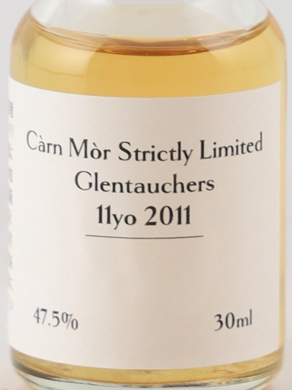 Carn Mor Strictly Limited Glentauchers 11 Years 2011 47.5% 30ml