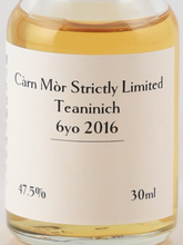 Load image into Gallery viewer, Carn Mor Strictly Limited Teaninich 6 Years 2016 47.5% 30ml