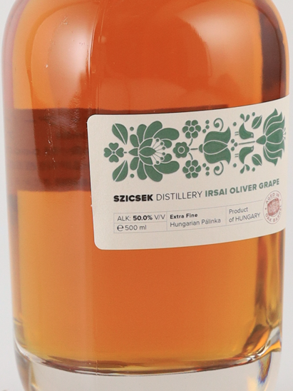 Szicsek Barrel Aged White Grape Pálinka
