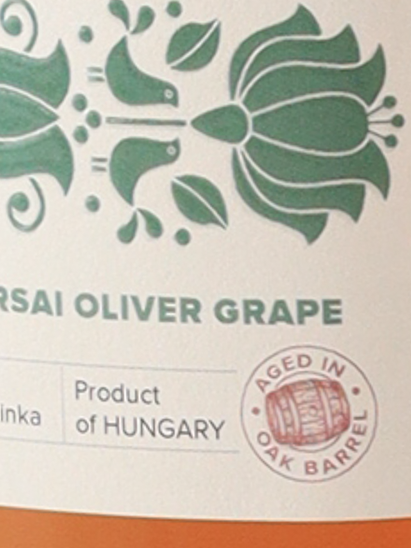 Szicsek Barrel Aged White Grape Pálinka