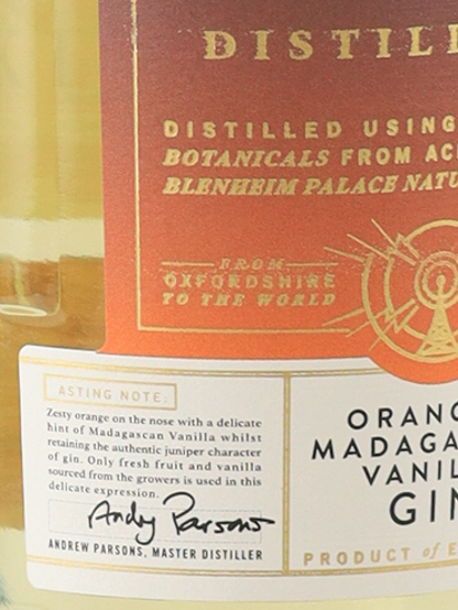 Sky Wave Orange & Madagascar Vanilla Gin