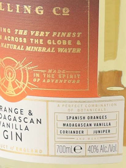 Sky Wave Orange & Madagascar Vanilla Gin