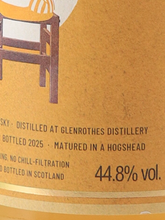 Load image into Gallery viewer, Whisky Agency Glenrothes 36 Years Old 1989 44.8%