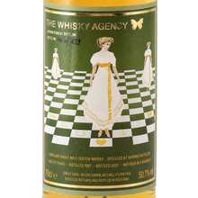 Load image into Gallery viewer, Front label of The Whisky Agency Ardmore 1997 27 Year Old, bottled in 2025 at 50.7% ABV
