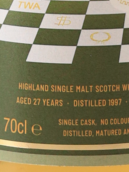 Whisky Agency Ardmore 27 Years Old 1997 50.7%