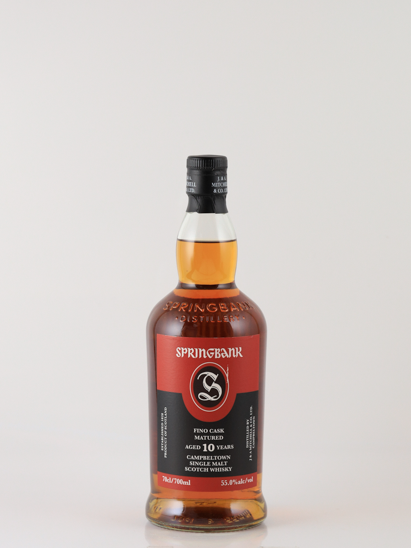 Springbank 10 Year Fino Sherry Cask 55% [Parallel Import] (Defective label)
