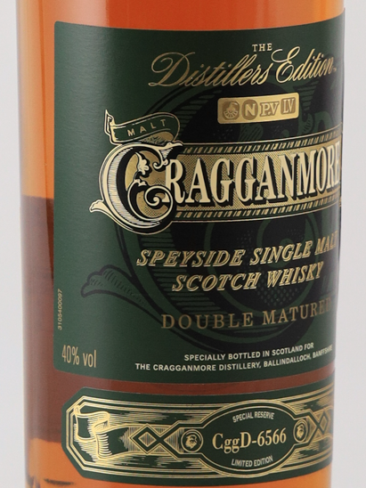 Cragganmore Double Mature 2001/2014 700ml (defective label? No box)